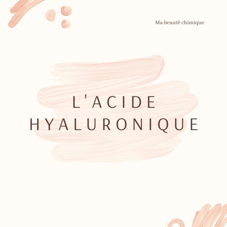 L&rsquo;acide Hyaluronique