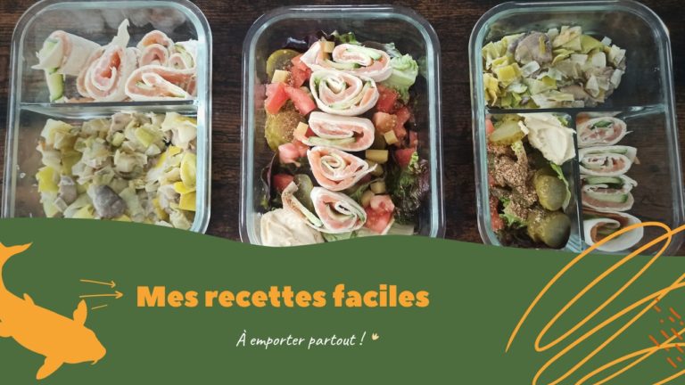 Recettes faciles à emporter n°3