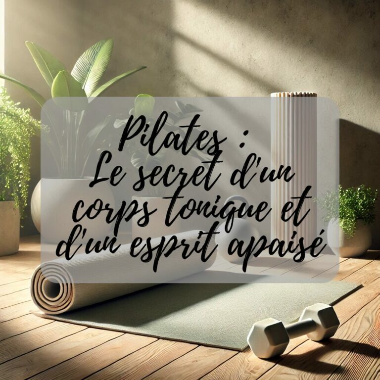Pilates : Le secret d&rsquo;un corps tonique et d&rsquo;un esprit apaisé