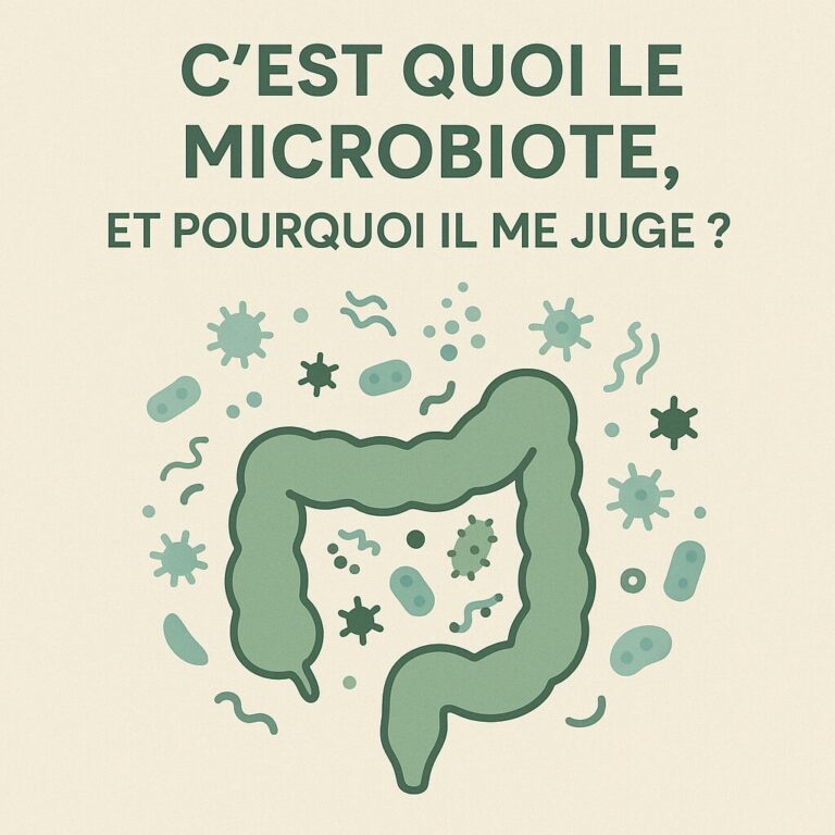 C’est quoi le microbiote, et pourquoi il me juge ?