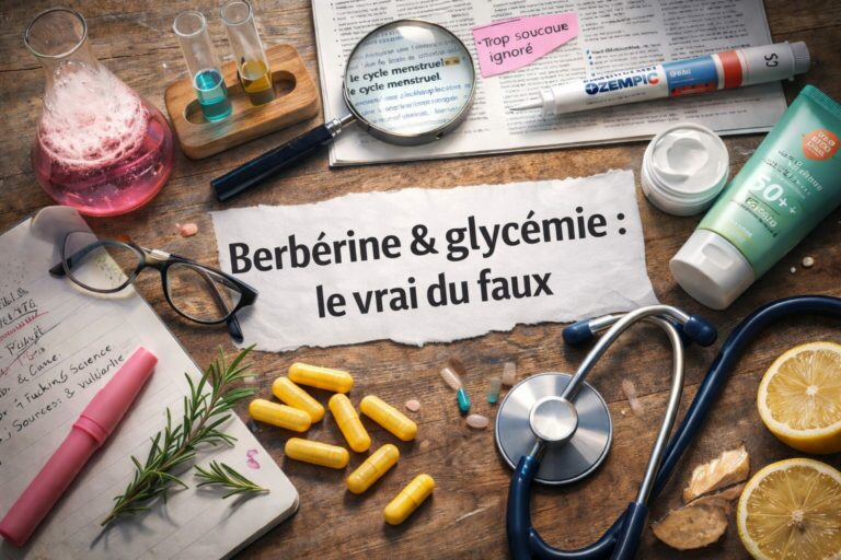 Berbérine & glycémie : le vrai du faux