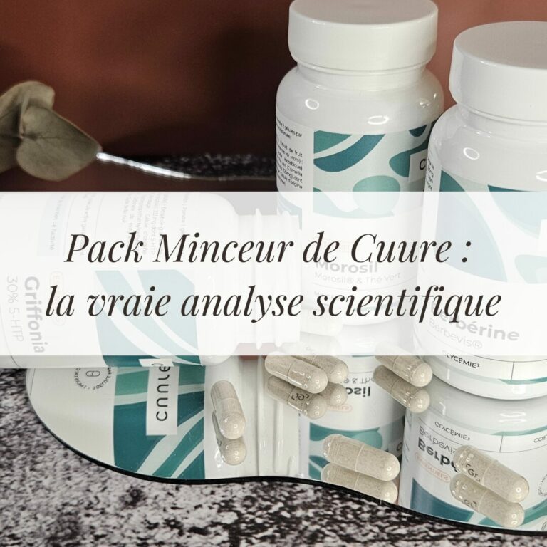 Pack Minceur de Cuure : la vraie analyse scientifique